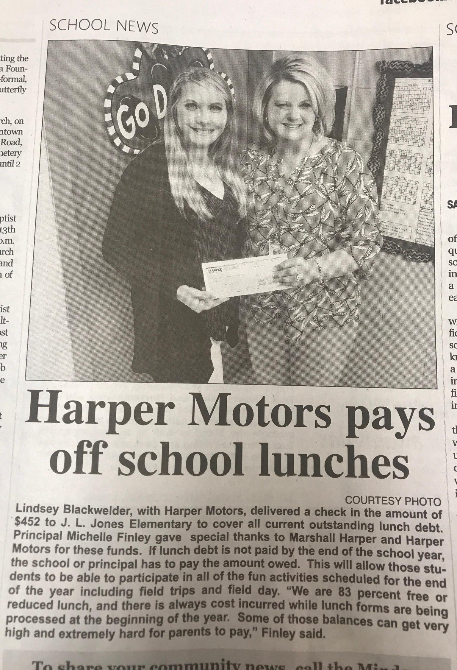 Community Involvement | Harper Chevrolet in Minden LA
